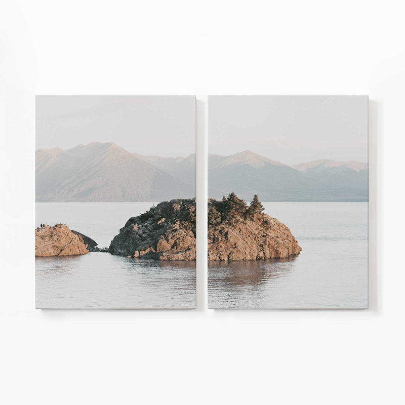 Sérénade Solitude | Impression sur toile 2 panneaux, H 40 po x l 60 po