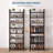 Shoe Rack 8-Tier Tall Stackable Metal Shoe Organizer Slim Vertical Shoe Shelf Holds 16–24 Pairs for Closet & Entryway