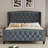 Mirabai Upholstered Metal Wingback Bed-2097265874-2101047500