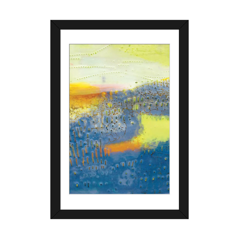 Concord II - Wrapper, impression sur toile, Papier d'art encadré noir, Blanc, H 24 po x l 16 po x P 1 po