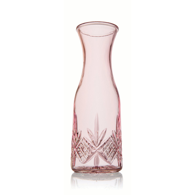 Dublin Crystal Blush Carafe