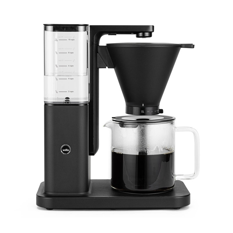 Wilfa Zense Alux Coffee Maker, Matte Black