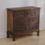 Armoire d'appoint en bois manufacturé brun foncé