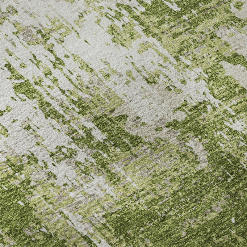 Premium Machine Washable Mayfield AMF1008 Abstract Rug, Rectangle 9' x 12'