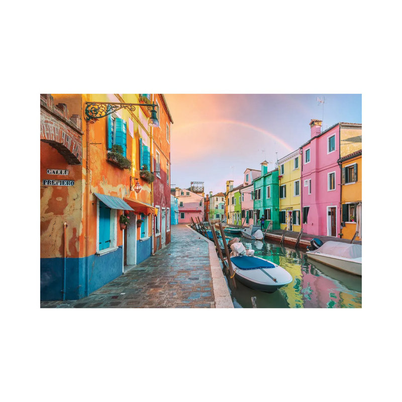 Dreamy Alley by Stefan Hefele - Gallery-Wrapped Canvas Giclée on Canvas, No Frame, 20.32 cm H x 30.48 cm W