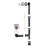 Streamline 66 in. x 32 in. Acrylic Left-Hand Drain Alcove Bathtub in Glossy White With External Drain-101699005
