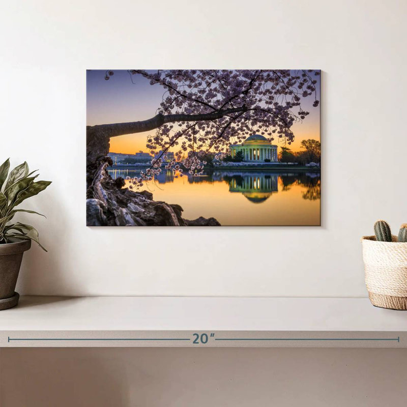 Harnek Springtime Washington DC, 8" H x 12" W