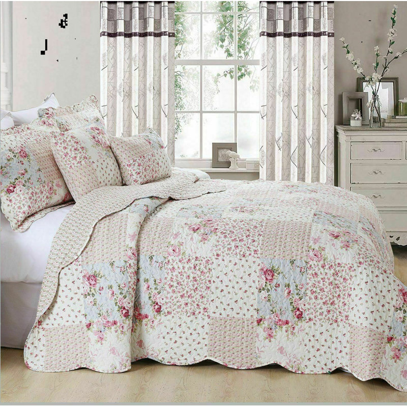 Brickendon August Grove Bedspread Set with a pillow, W235 x L250cm