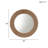 Rope Round Wall Mirror 26"
