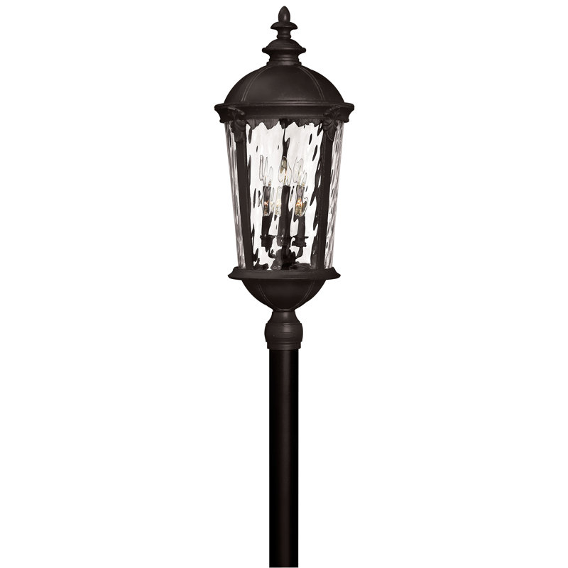 Saturn 34.75" Six-Light Candle Outdoor Post/Pier Mount Lantern