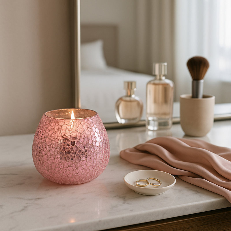 Bougie parfumée en verre Castleman
