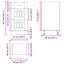 Asela Standard Wall Cabinet-796686483