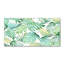 Kuhle Flowers And Plants - Green - Tropical Leaves - No Frame Print on Glass