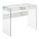 Allegonda Glass Frame Writing Desk with 1 Drawer