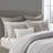 Ensemble d'édredon 100% coton 3 pièces Taupe-1046568758