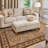 Ginasharine Oriental Floral Scroll Power Loomed Indoor Area Rug By Haus & Home-2122717893