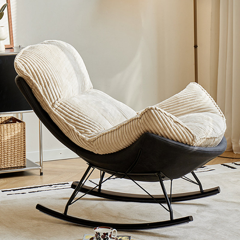 Ergonomically comfortable rocking chair
