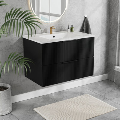 Meuble-lavabo 30 po avec lavabo en céramique