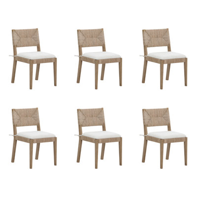 Claudinette Boho Seagrass Dining Chair