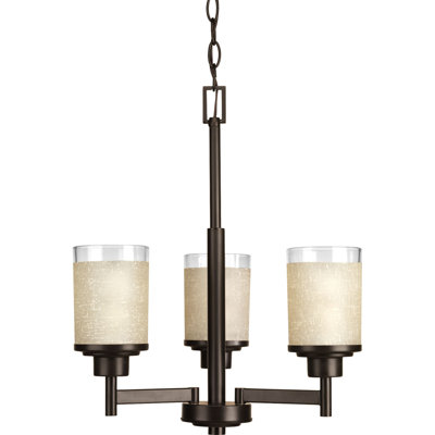 Alexa 3 - Light Steel Dimmable Chandelier
