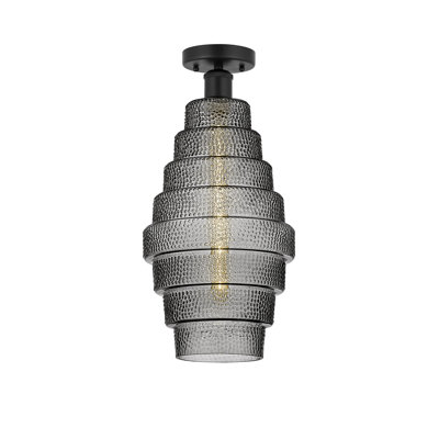 Glass Semi Flush Mount