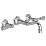 Jacobean Wall Mount Bathroom Faucet