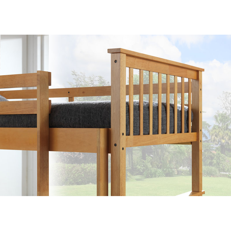 Fincham Single (3') Standard Bunk Bed, Beech