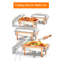4 Packs 7.6 L Chafing Dish For Buffet Set
