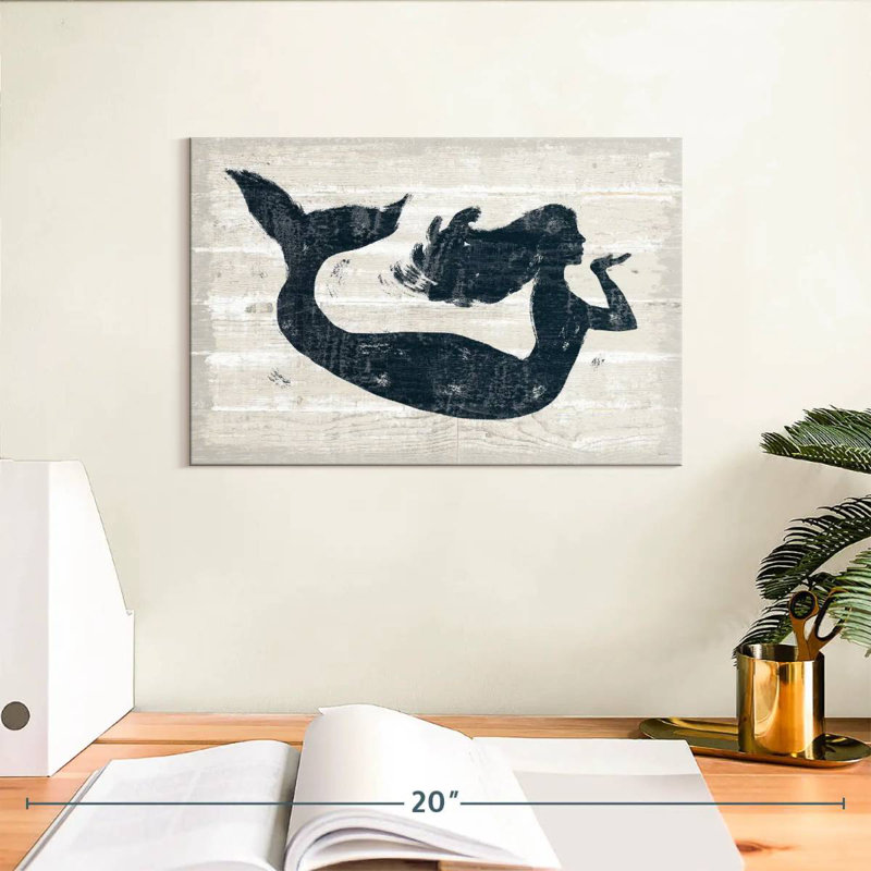 Kelan Driftwood Coast I Blue, 8" H x 12" W