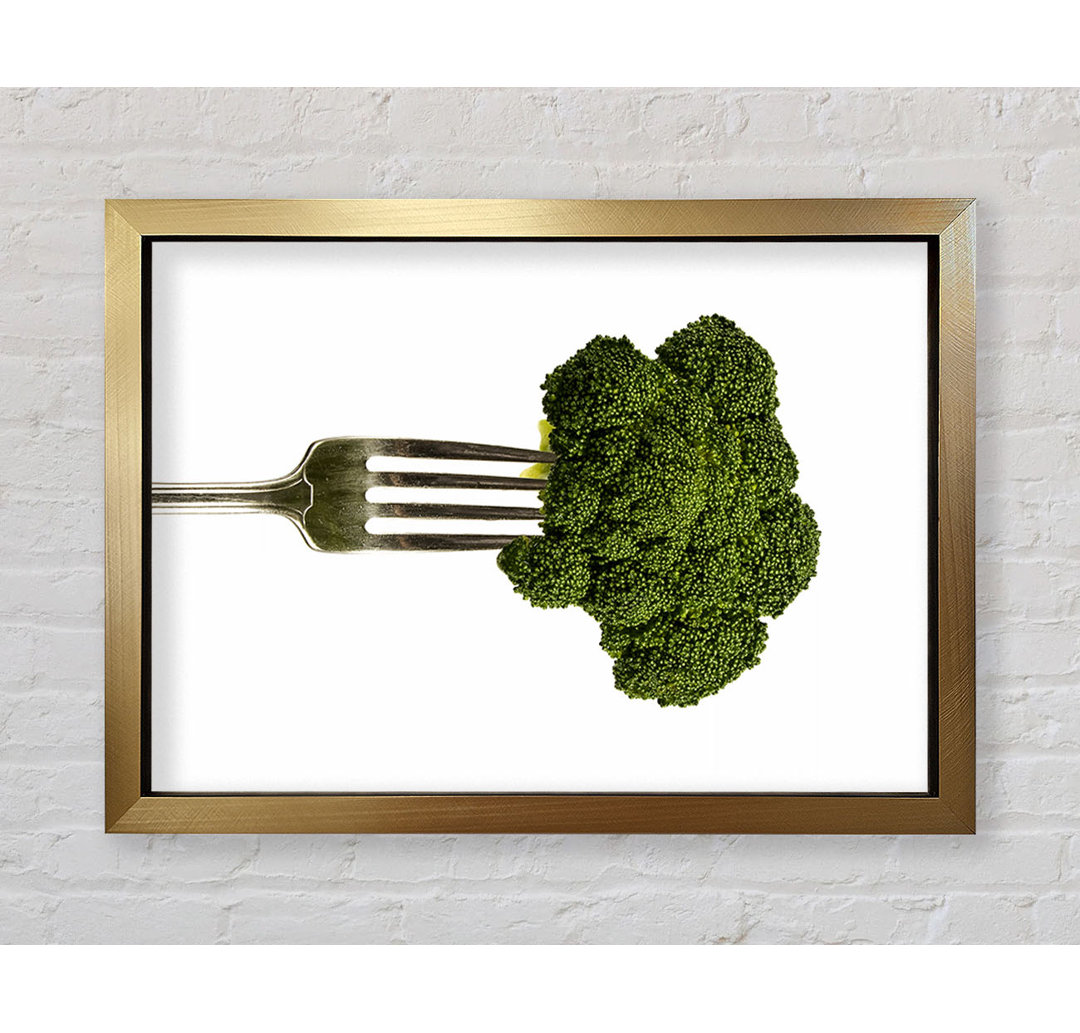 Eat Your Greens - Einzelne Bilderrahmen Kunstdrucke