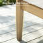 Chaises de patio en aluminium avec coussins