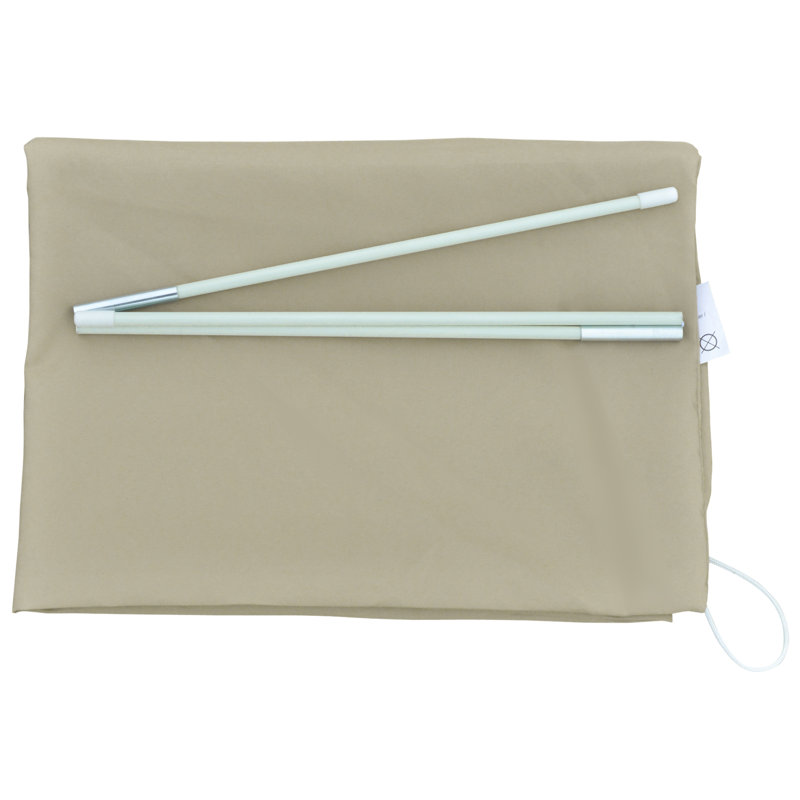 Jacobo Garden Parasol Cover for 2-4.6m Parasol, Φ60 x 160cm Khaki