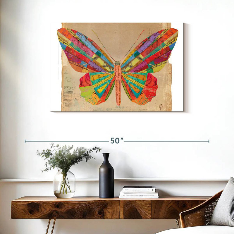 Craft Butterfly, 24" H x 36" W