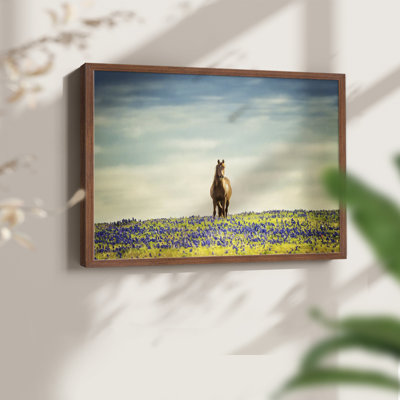 Sunlit Midwest II -Framed Print - Restickable