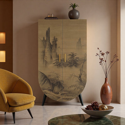 Garde-robe rétro pour chambre à coucher