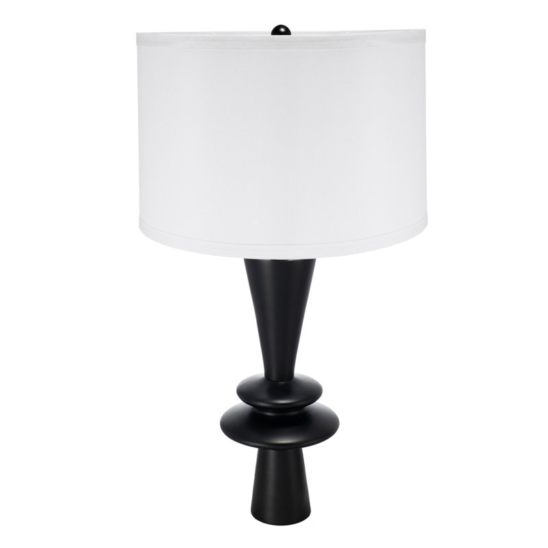 Minimalist Design Modern Table Lamp, Black