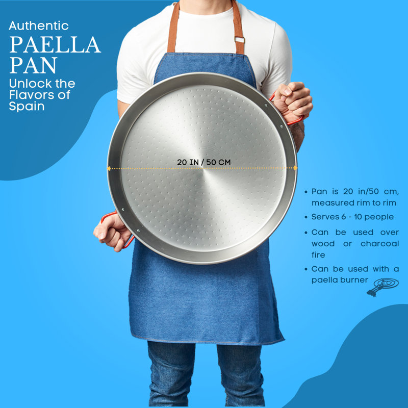 Poêle à paella Garcima, 20 po