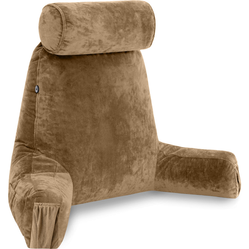  Housse et insert de coussin de lecture, Brun clair