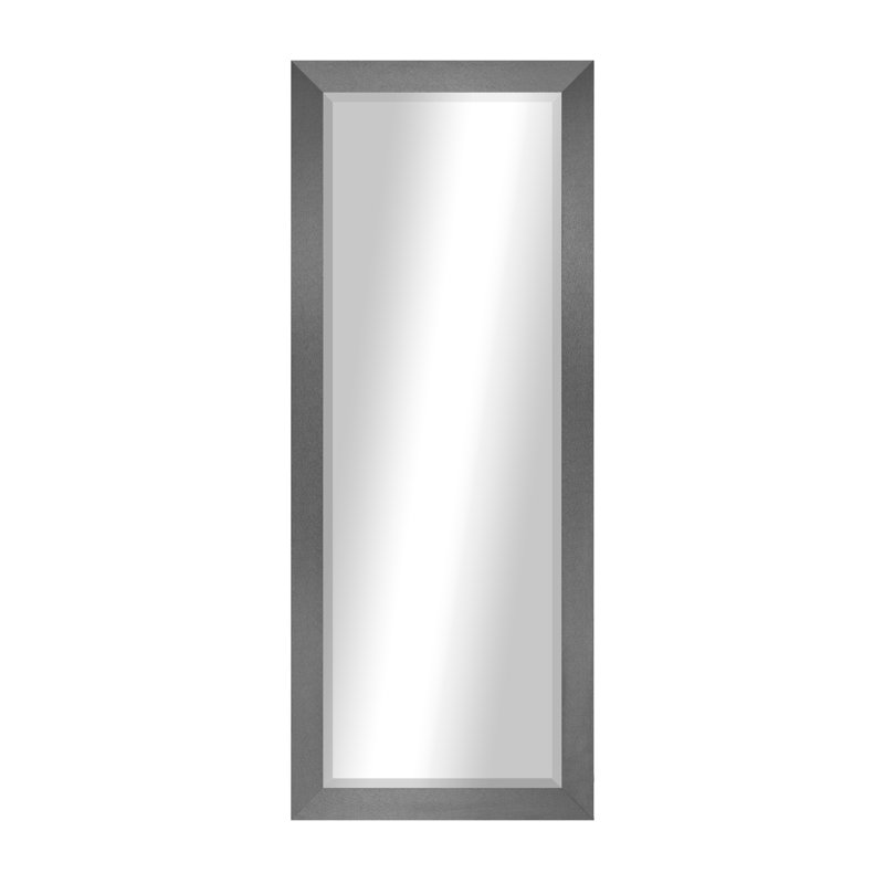 Henslee Mirror, Silver Tungsten, 63.5" H x 25.5" W