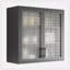 Armoire de rangement murale, verre embossé Begonia-472703493