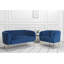 Bullock 2 Seater Velvet Loveseat-939929624