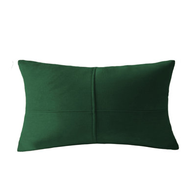 (Covers Only) Set of 2 Rectangular Equal Sections Throw Pillow Covers