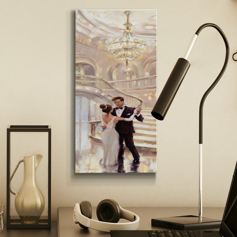 A Moment In Time - peinture sur toile tendue, H 16 po x l 8 po x P 1 po
