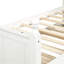 Lit de jour simple en bois avec lit gigogne simple