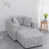 Microfibre gris clair sélectionné