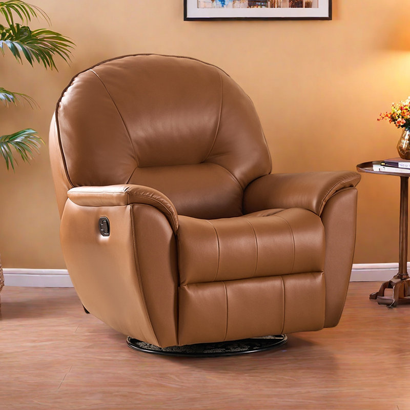 Fauteuil inclinable multifonctionnel en similicuir