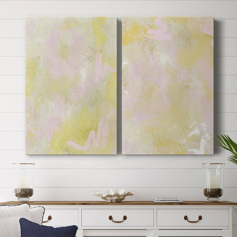 «Lily's Laugh I», toile tendue avec châssis de qualité supérieure, prête à être accrochée, H 18 po x l 24 po