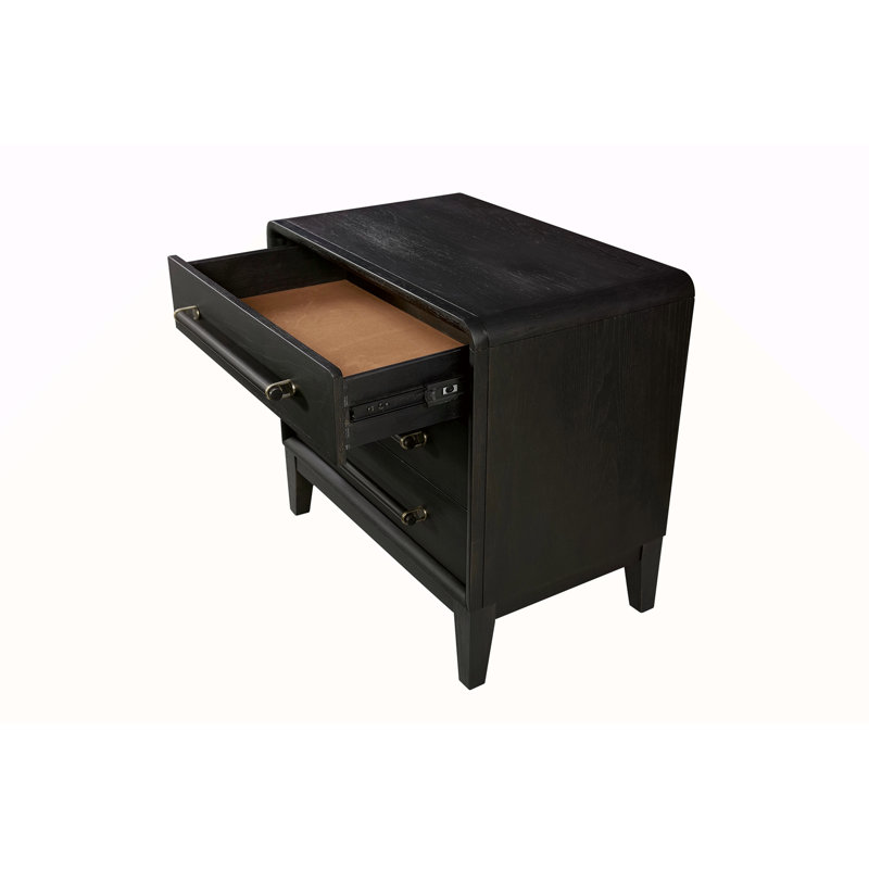 3 Drawer Nightstand With USB