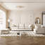 Canapé modulaire en chenille: canapé modulaire de 3 pièces avec siège, fauteuil et 5 sièges-505185933