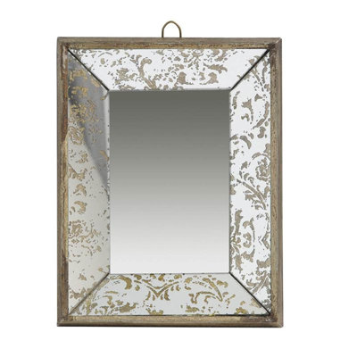 Nault Mirror with Hooks